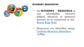 Internet Resources Examples Biological databases in internet resources.pptx
