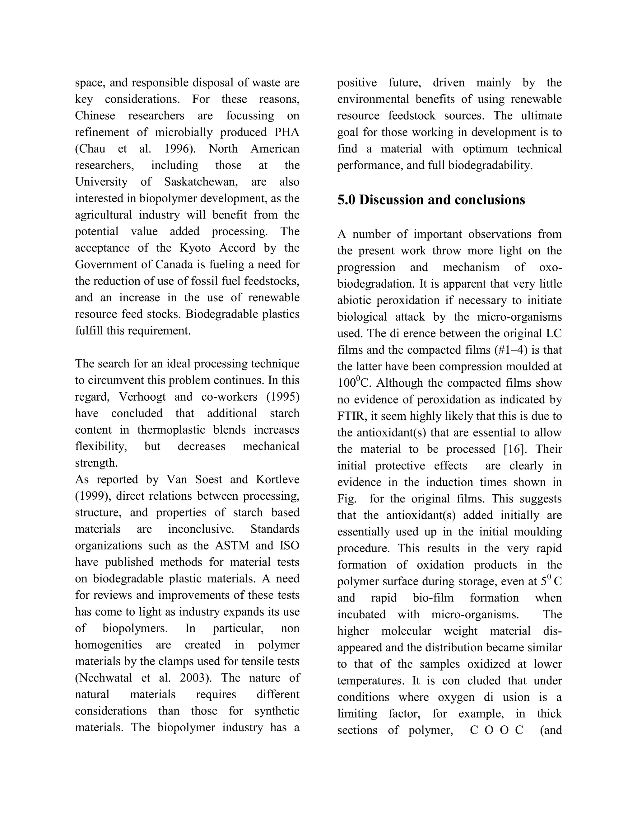 Biological degradation of synthetic polymer | PDF