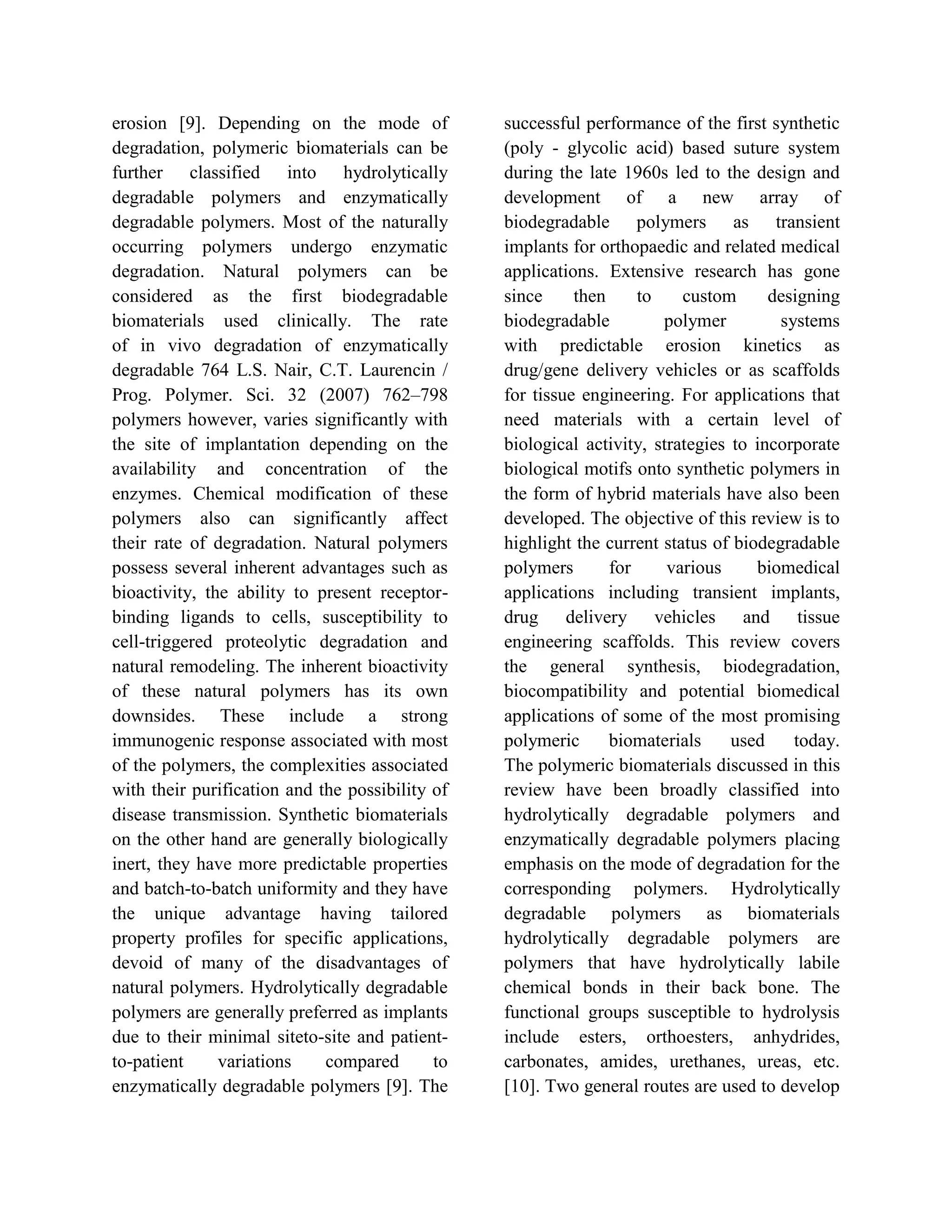 Biological degradation of synthetic polymer | PDF