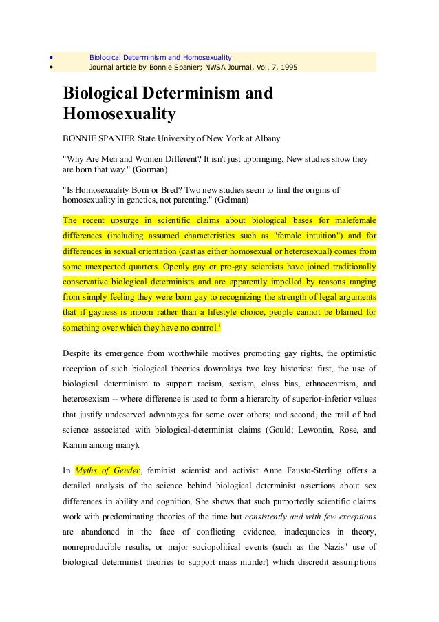 Sexual orientation research paper