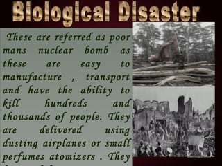 Biological disaster | PPT