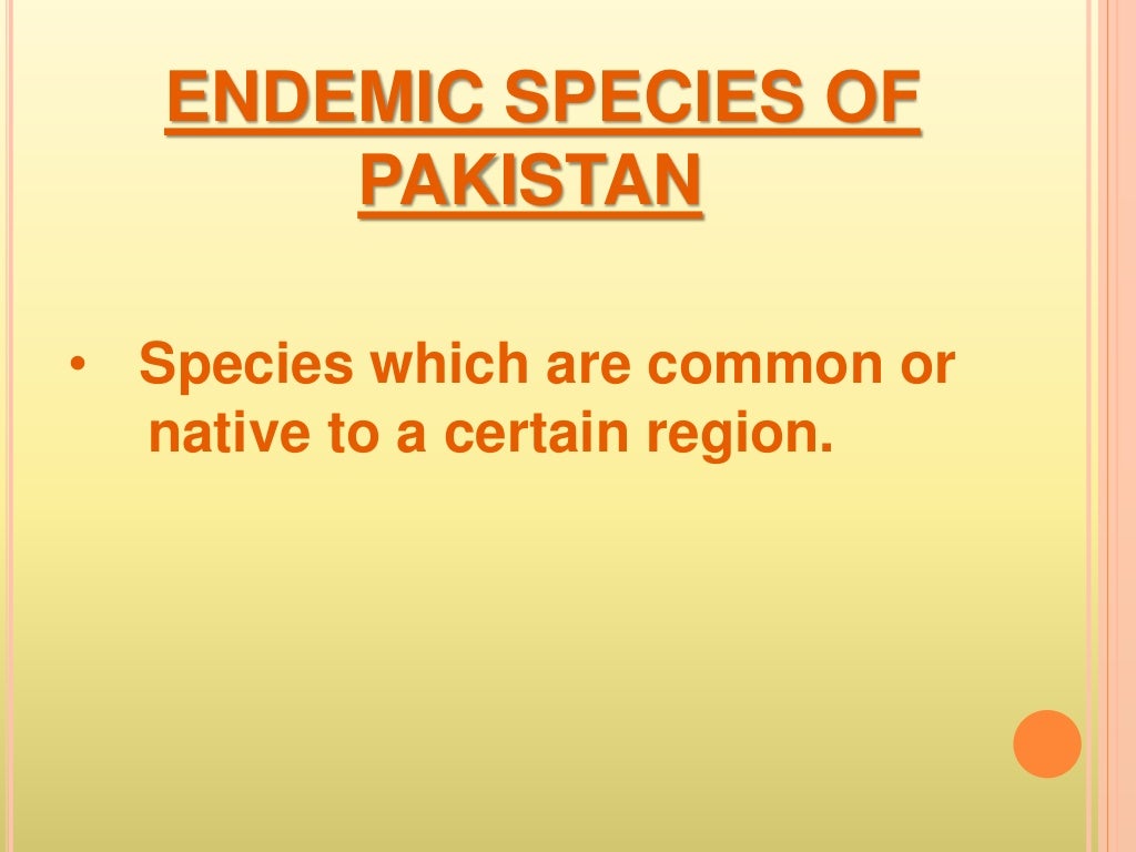 Biological diversity of pakistan