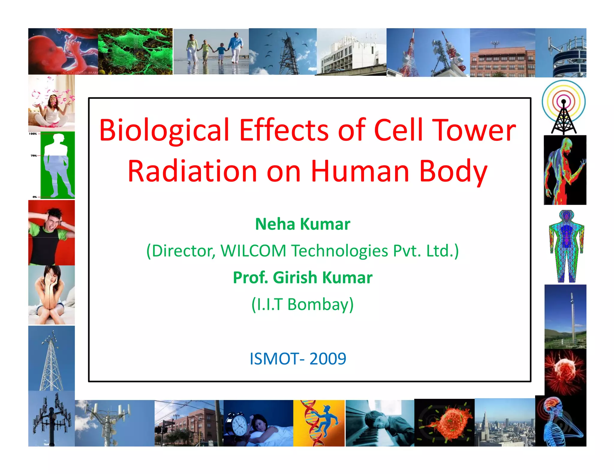 Biological Effects Of Cell Tower Radiation On Human Body PPT
