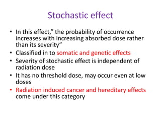 BIOLOGICAL EFFECTS OF RADIATION & RADIATION PROTECTION.pptx