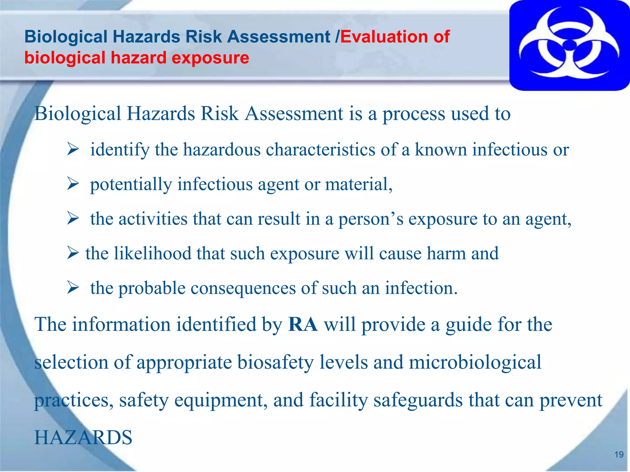 Biological hazard | PPTX