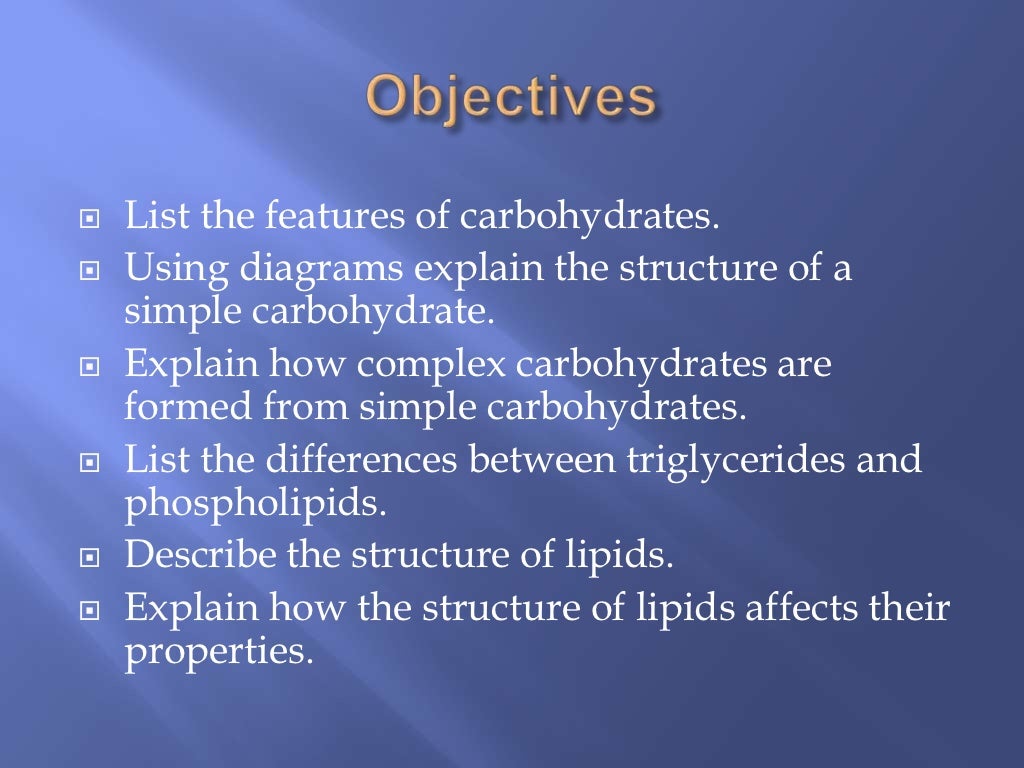 Biological molecules (Carbohydrates and Lipids) water and Proteins Re…