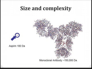 Size and complexity
 