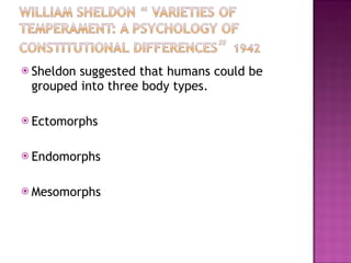 Biological Theories of Crime | PPT