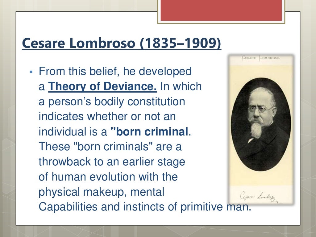 Biological theory of crime