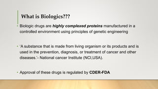 Biologics | PPTX