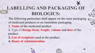 BIOLOGICS IN EUROPEAN UNION SLIDESHARE.. | PPTX