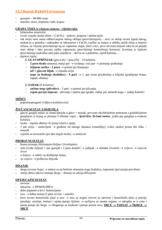 Tijelo Rakova Biologija pomac | PDF