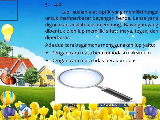 Cahaya Alat Optik Cahaya Alat Optik