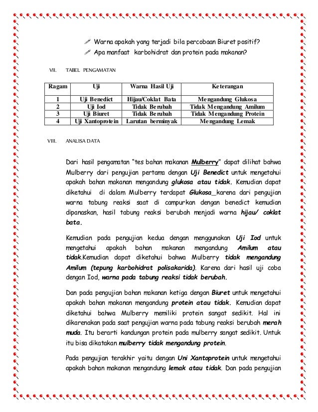 Contoh Makalah Biologi Kelas Xi Tentang Pratikum Amilum