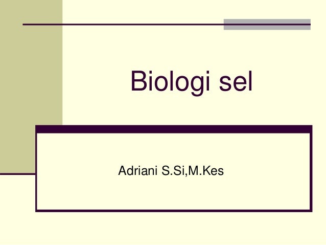 materi biologi kedokteran pdf materi biologi kedokteran pdf