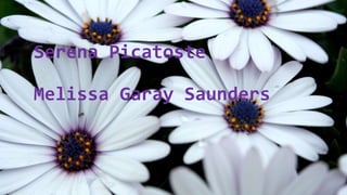 Serena Picatoste
Melissa Garay Saunders
 