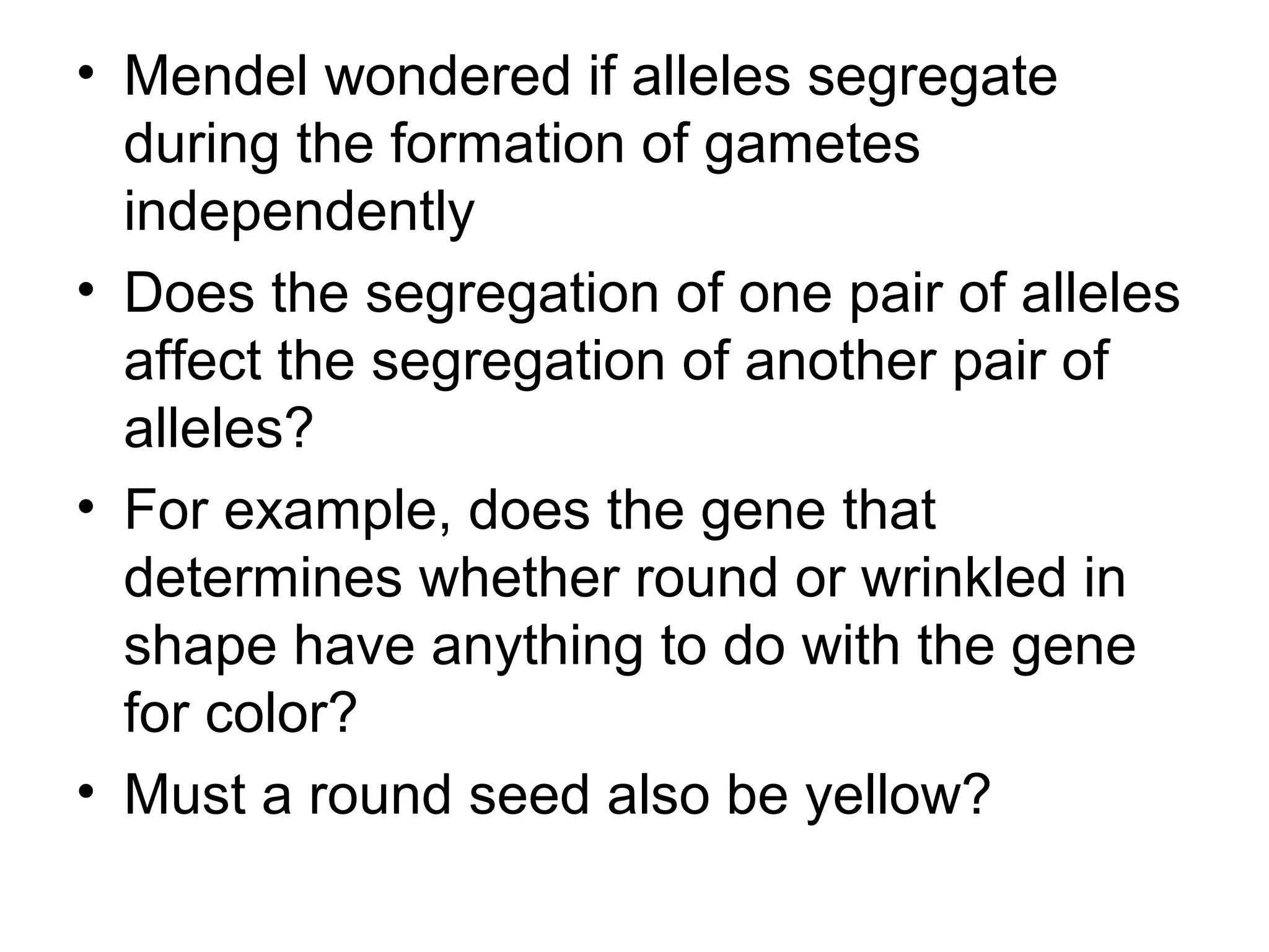 Biology - Chp 11 - Introduction To Genetics - PowerPoint | PPT