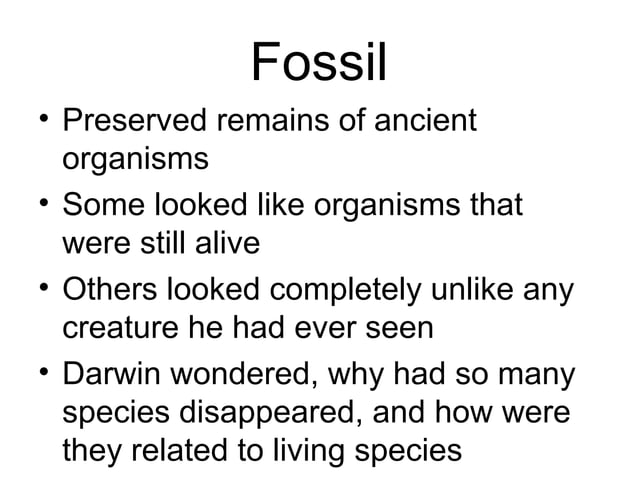 Biology - Chp 15 - Darwins Theory Of Evolution - PowerPoint | PPT