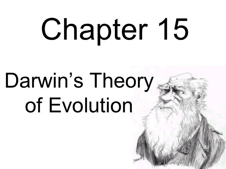 what ideas is darwin theory of evolution based on