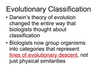 Biology - Chp 18 - Classification - PowerPoint | PPT