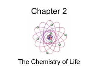 Chapter 2 The Chemistry of Life 