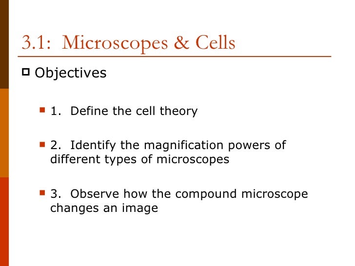 cell theory definition