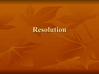 Resolution 