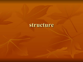 structure 