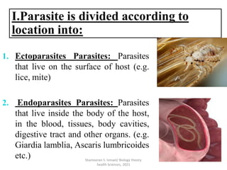 Parasite Def Biology: Parasitology | PDF