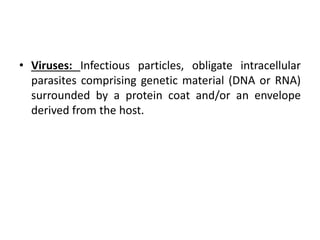 Introduction to Medical Mycology and Virology | PPTX