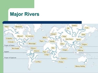 Major Rivers
 