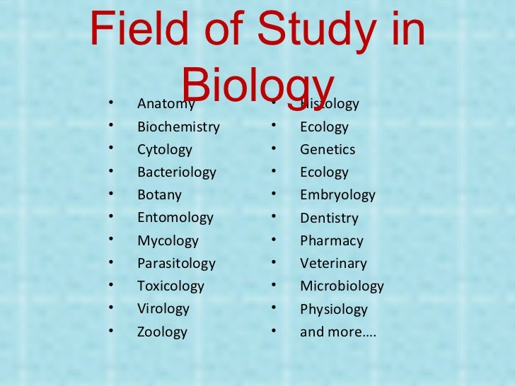 Introduction to Biology