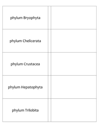Biology Flash Cards 4