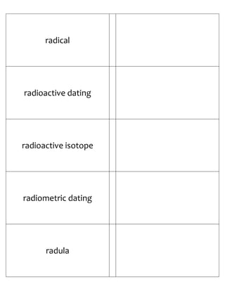 Biology Flash Cards 4