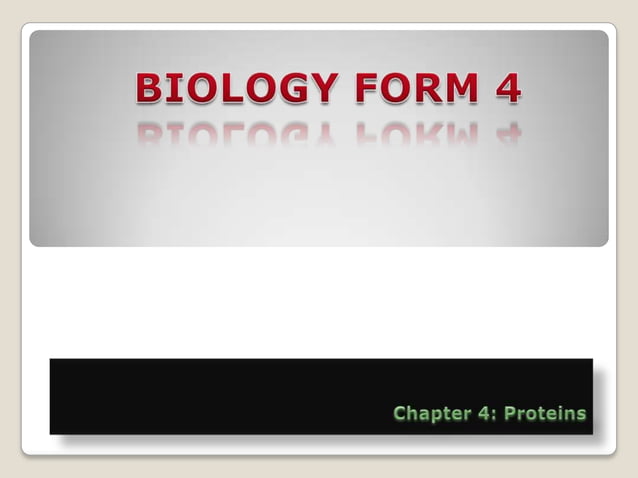 Biology form 4 | PPTX