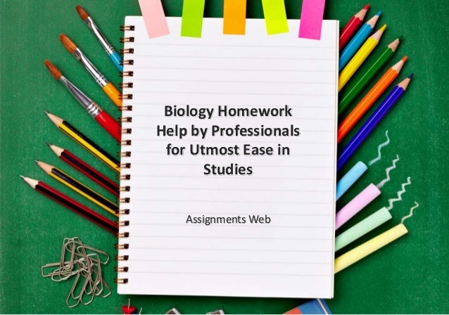 Help with biology homework