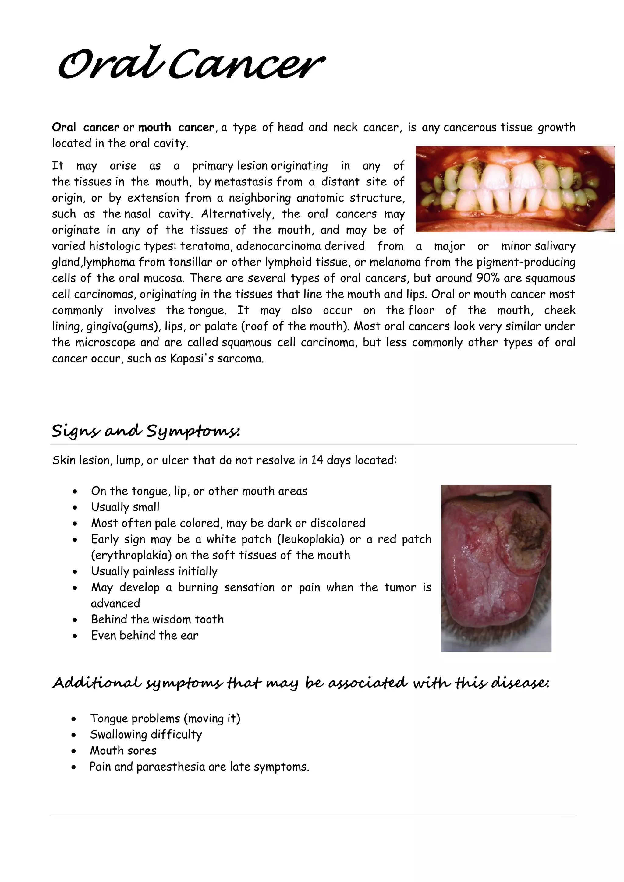 Case Study On Number Of Oral Cancer Balasore 2014 Pdf Photo Inspiration