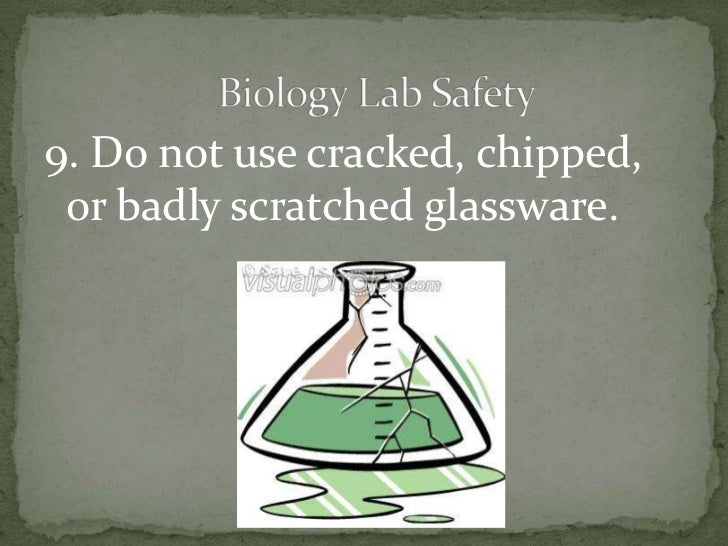 Biology lab safety