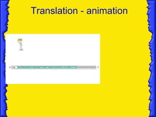 Translation - animation 