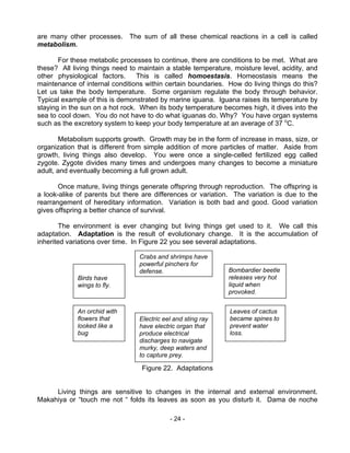 Biology m6 the levels of biological organization | PDF