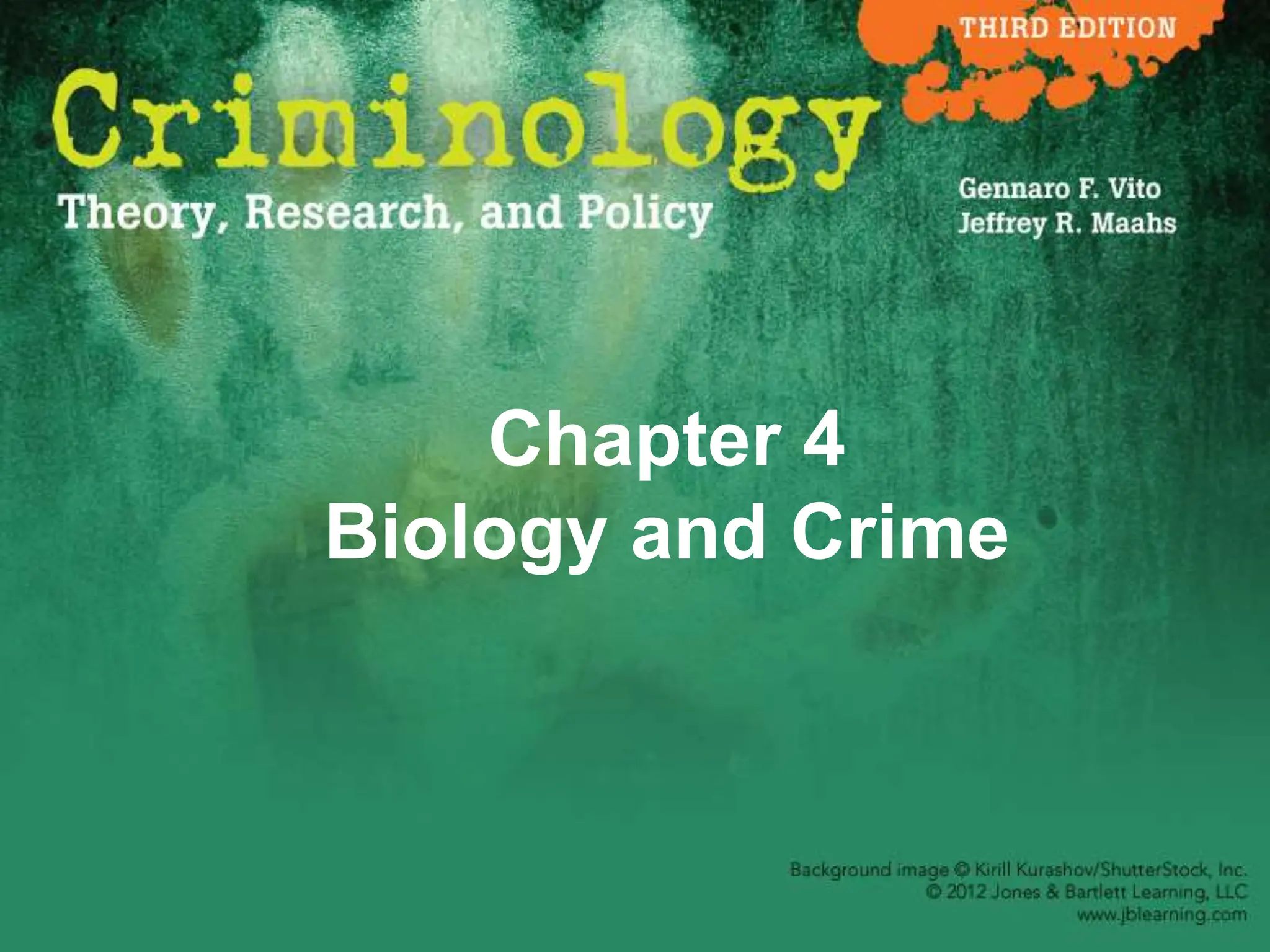 biology of crime causation- Forensic psychology | PPT