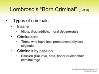 biology of crime causation- Forensic psychology | PPT