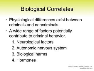 biology of crime causation- Forensic psychology | PPT