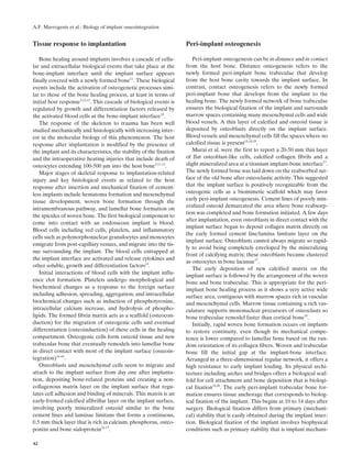 Biology of implant osseointegration : Mechanisms | PDF