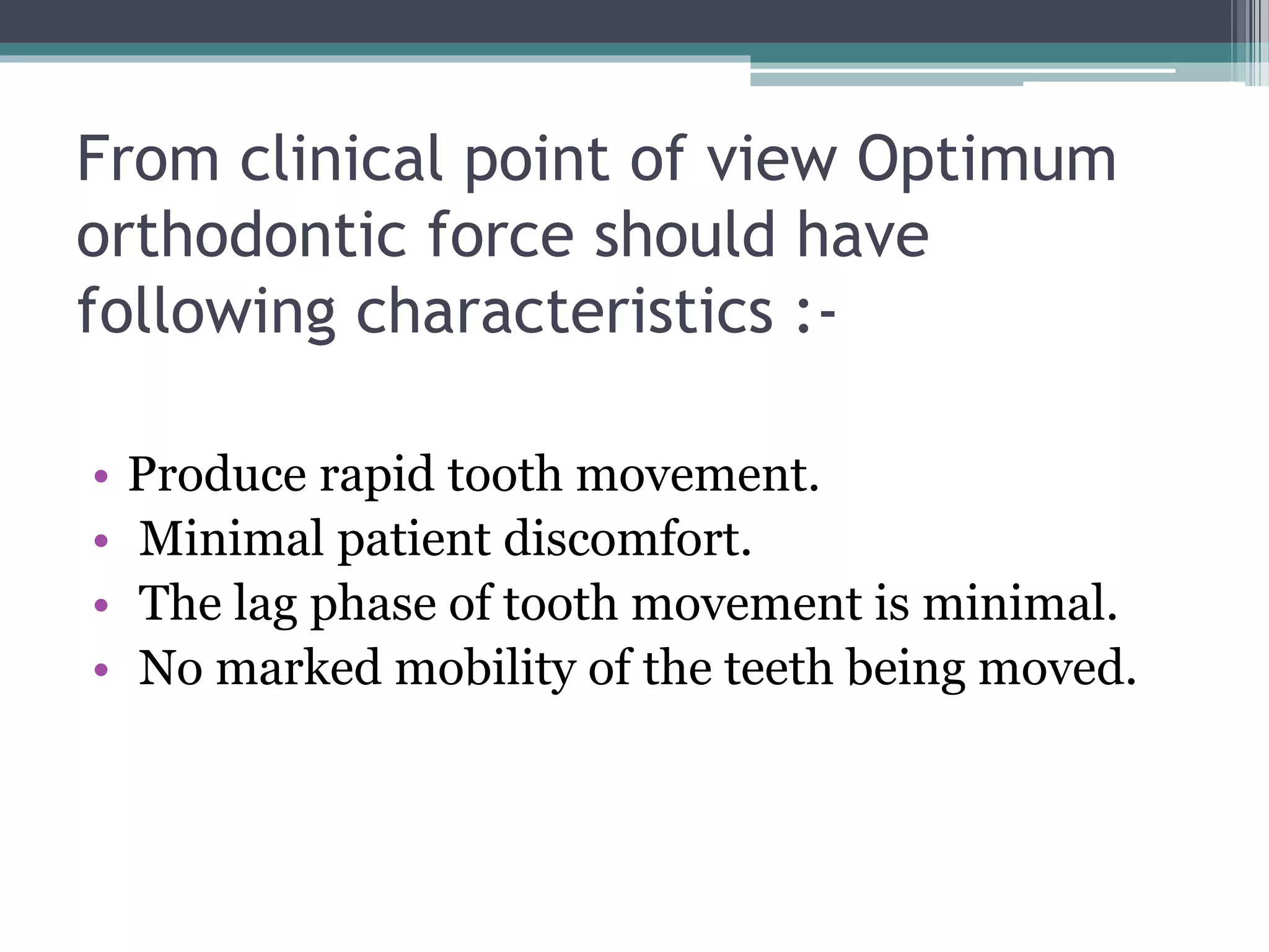Biology of tooth movement | PPTX