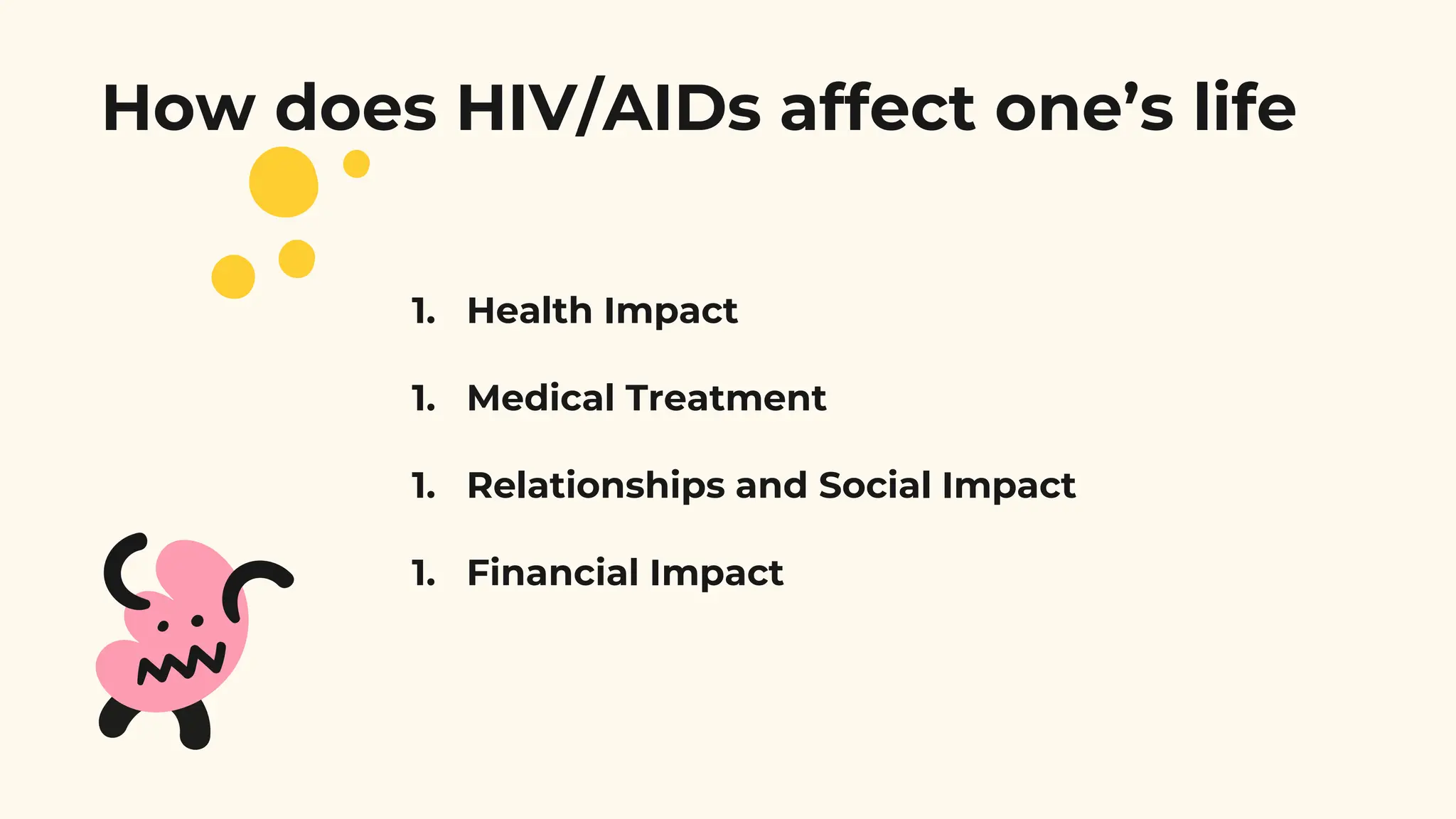 HIV(Human Immunodifficiency Viruses) A-LEVEL Biology PowerPoint | PPTX