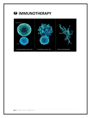14 | S T U D Y O F C A N C E R
 IMMUNOTHERAPY
 