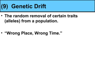 Biology Unit 7 Notes: Evolution & Natural Selection | PPT