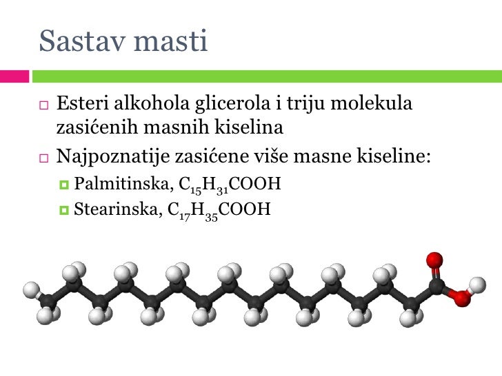 Zasićene masne kiseline