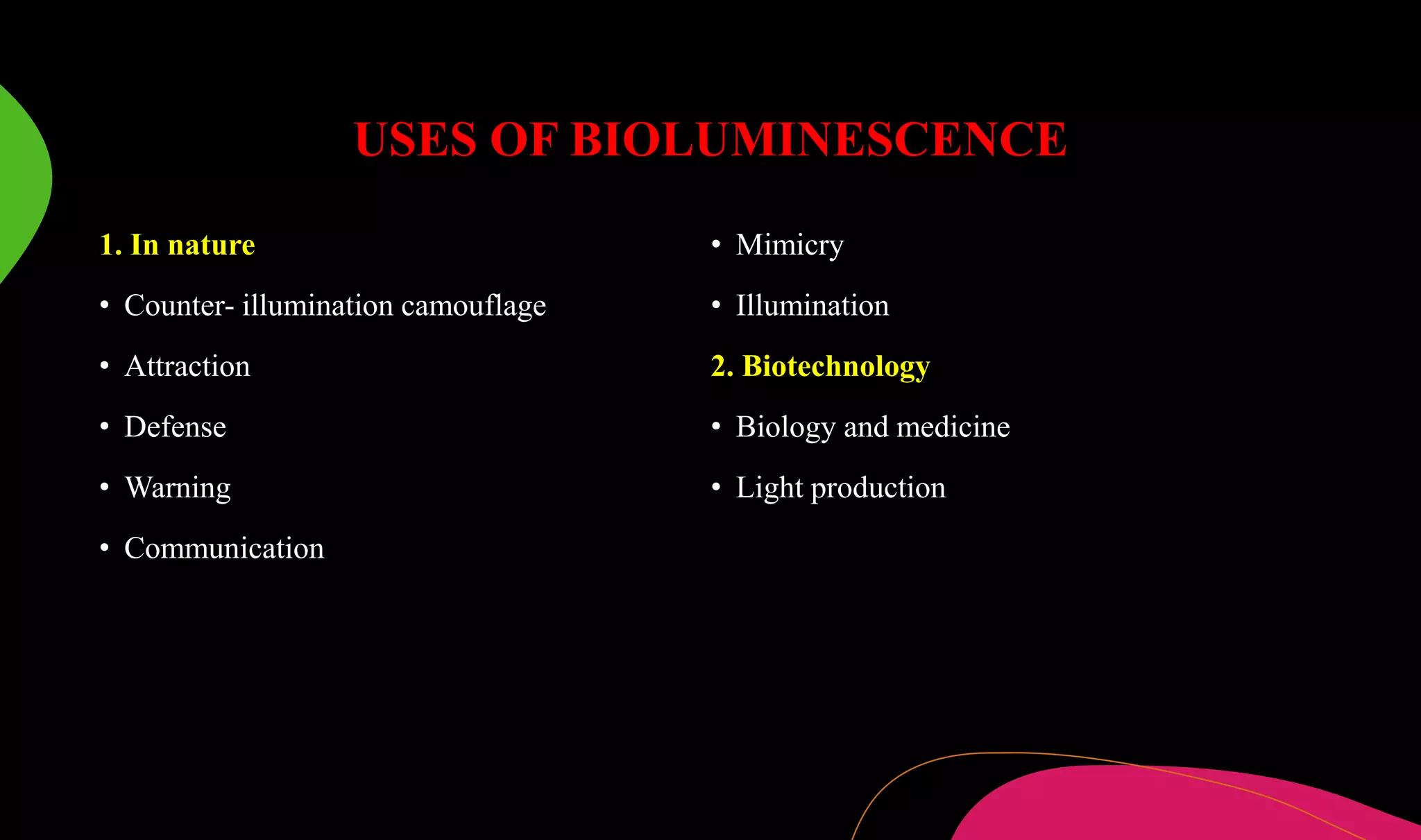 Bioluminescence,fluorescence and phosphorescence | PPTX | Chemistry ...